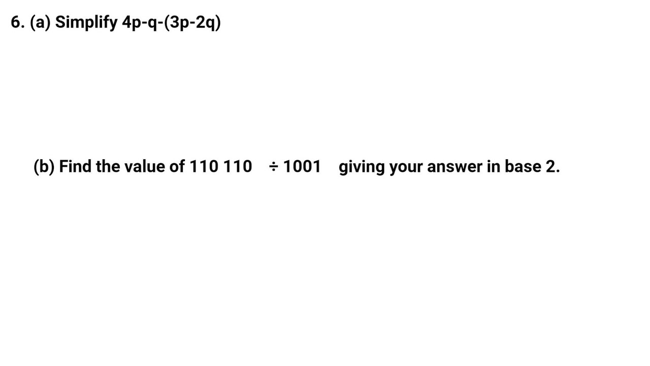 Dividing numbers in base 2