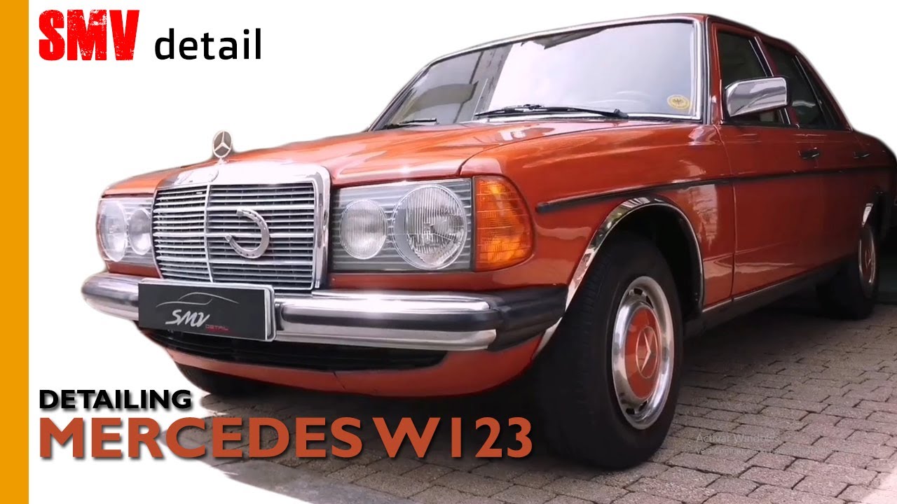 🎬 Como restaurar MERCEDES W123 | Clasico 🚀🚀