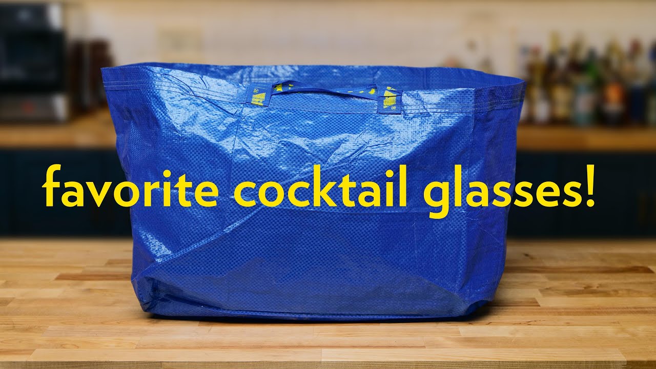 The Best Cocktail Glasses from IKEA! 2021!