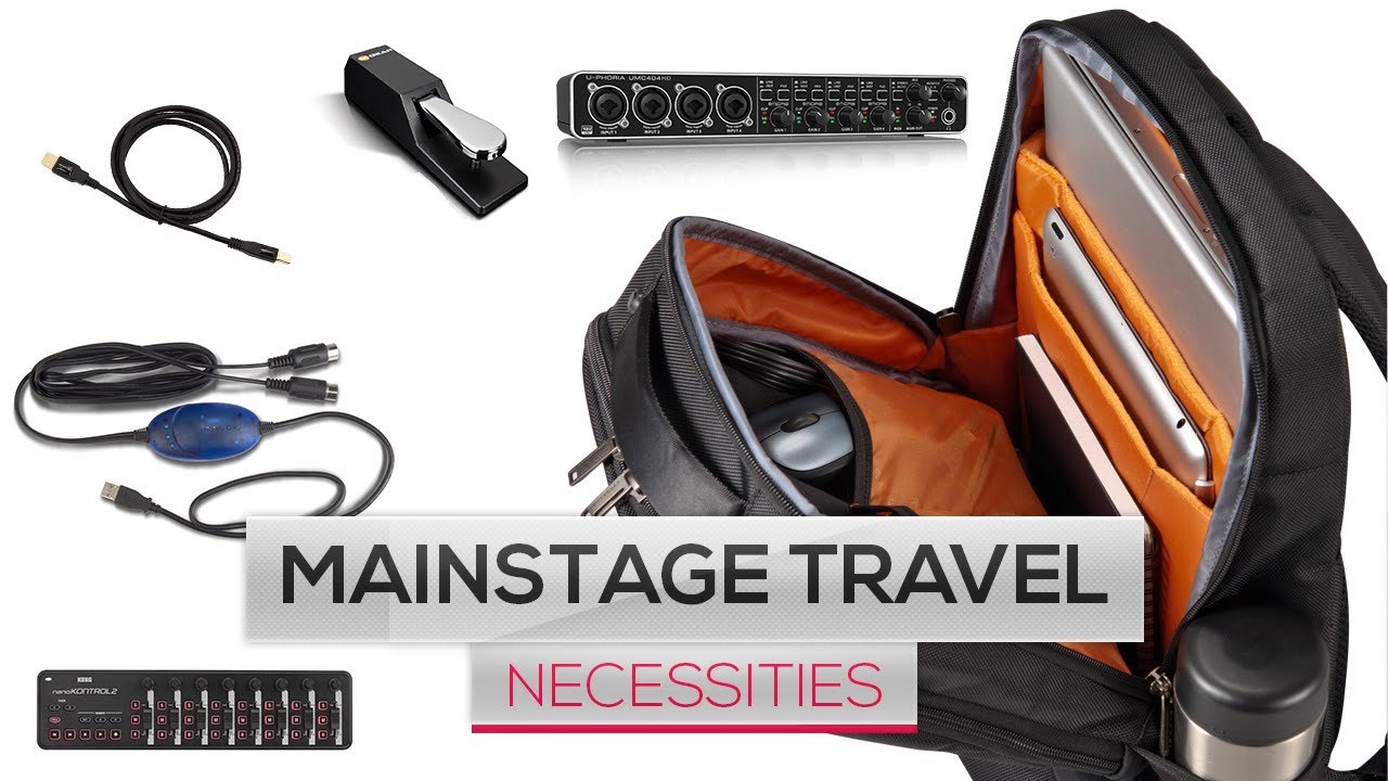 Keyboardist Survival Pack - MainStage 3 Travel Necessities