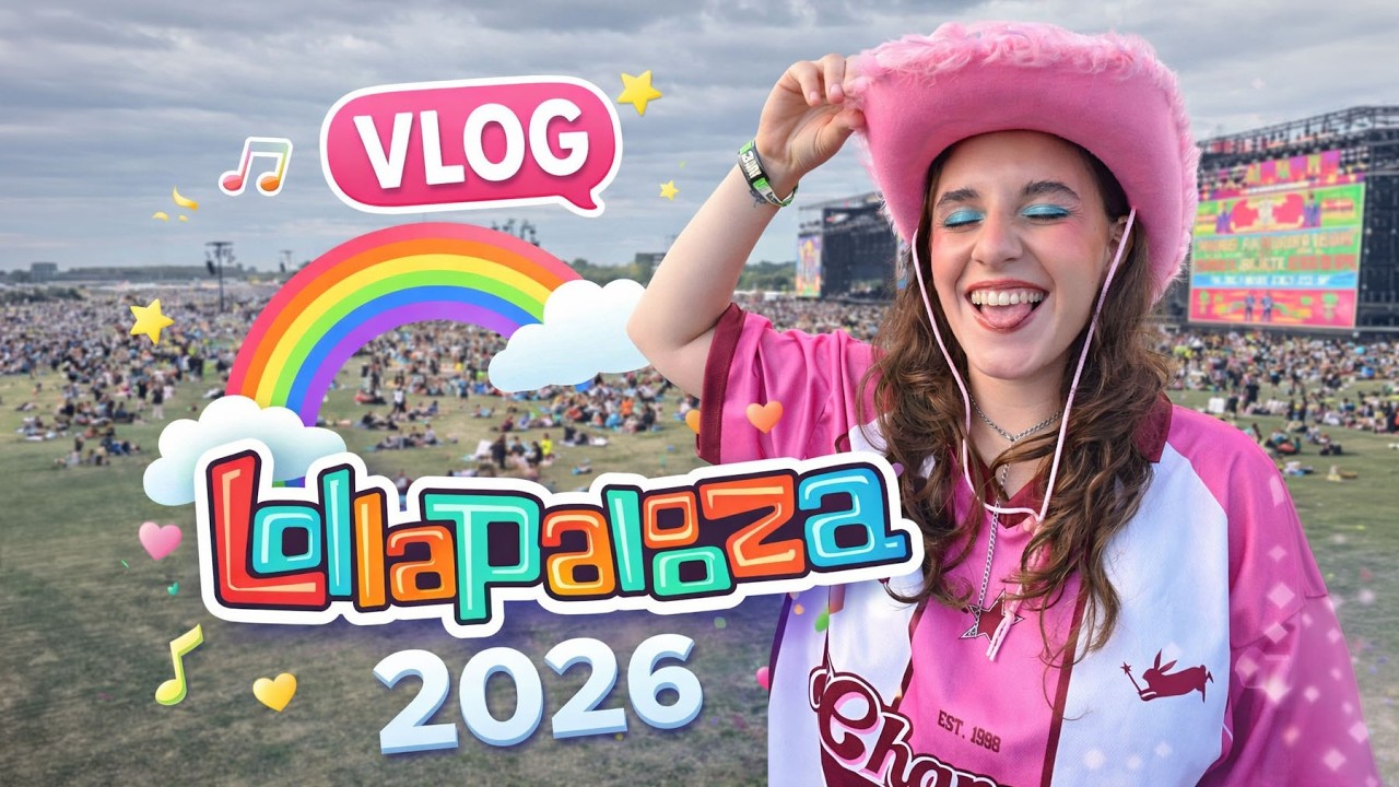 como es ir de prensa al lollapalooza? - vlog 2026