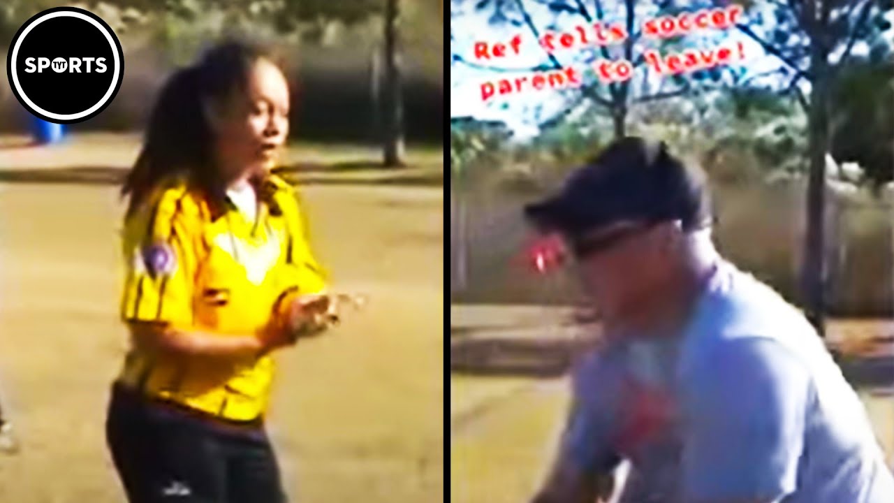 Angry Referee CALLS OUT Male Karen At Youth Soccer Game
