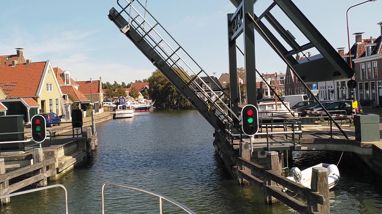 Cobra Futura sailing thru Makkum Friesland