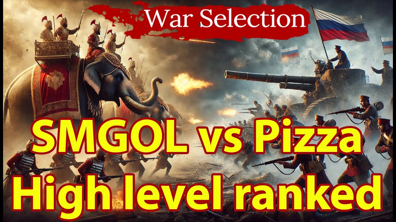 War Selection - 1v1 ranked - Pizza vs SMGoL