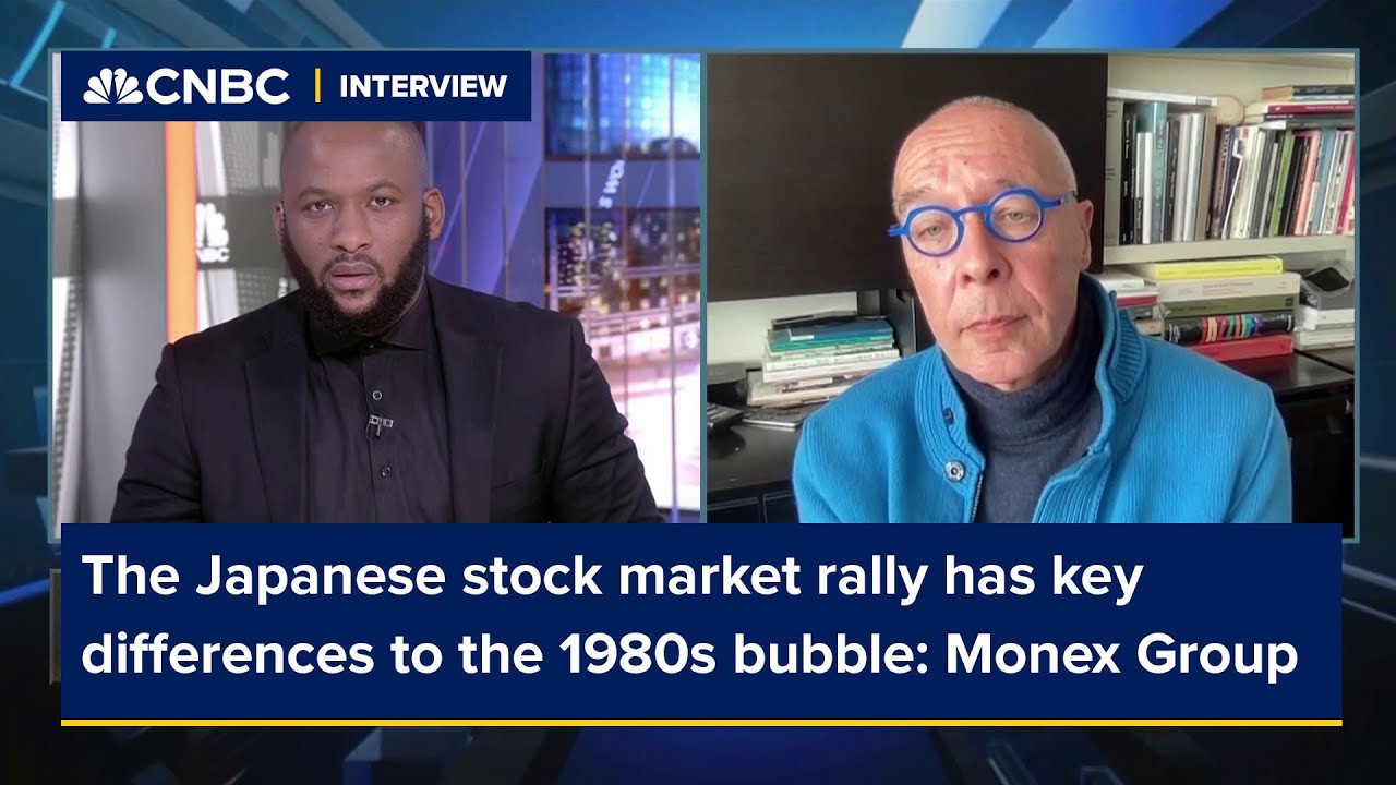 The Japanese stock market rally has key differences to the1980s bubble: Monex Group