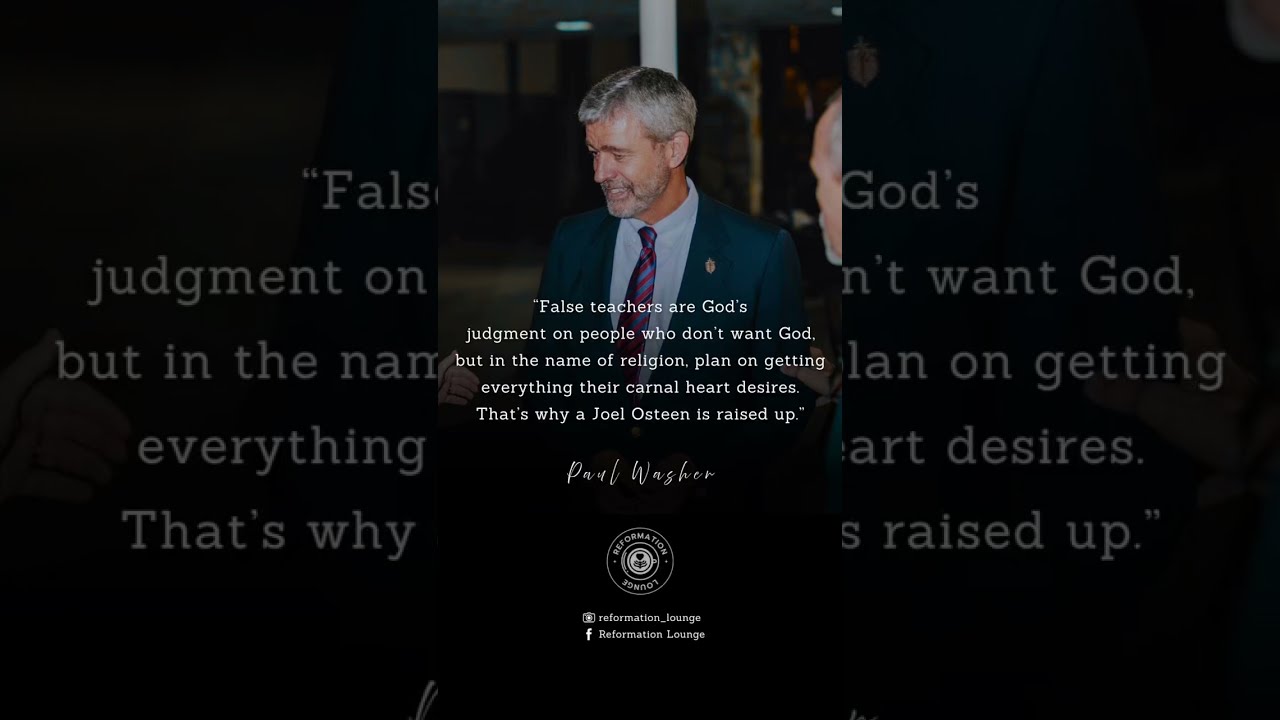 False Prophets known by two things &mdash; Paul Washer