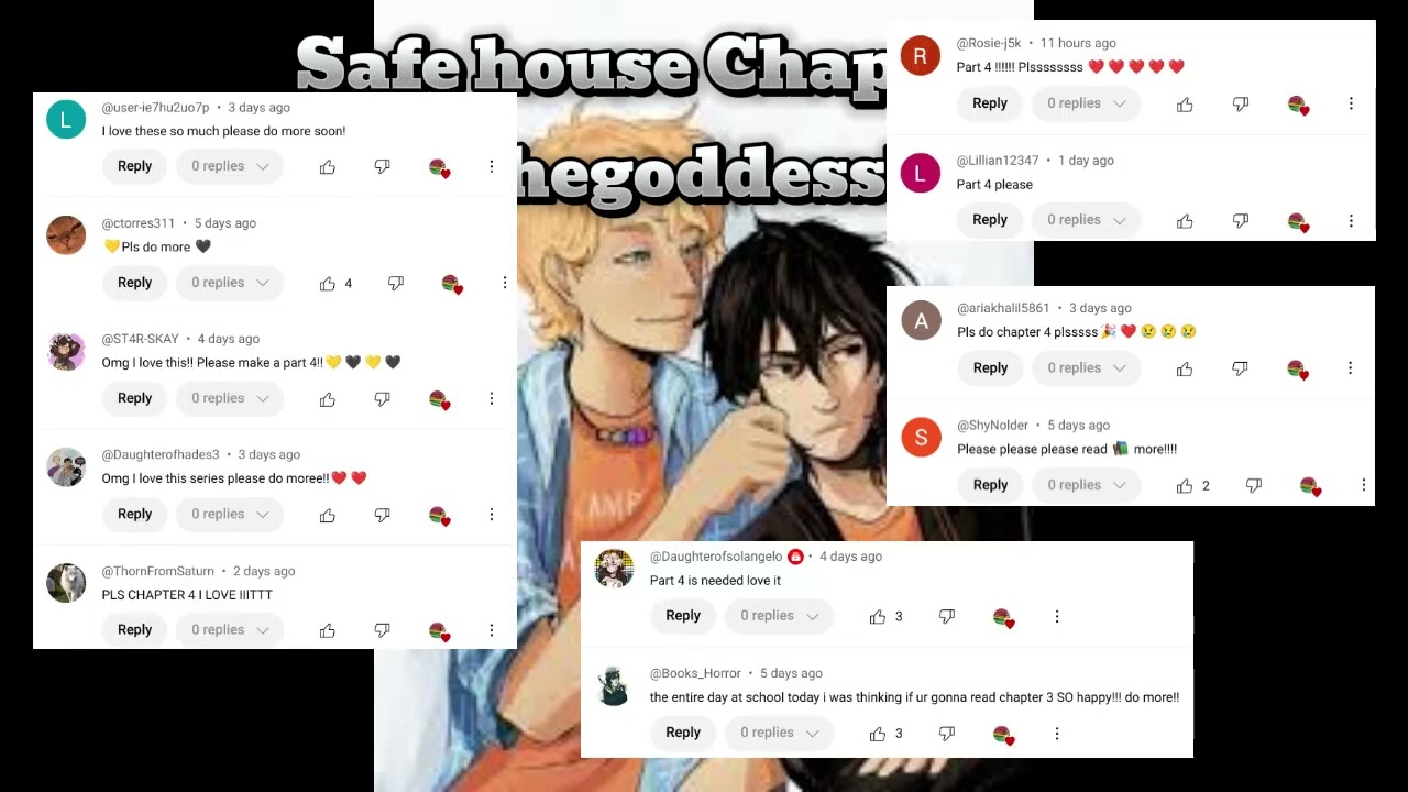 Safe House Chapter 4 Solangelo Fanfic reading #solangelo