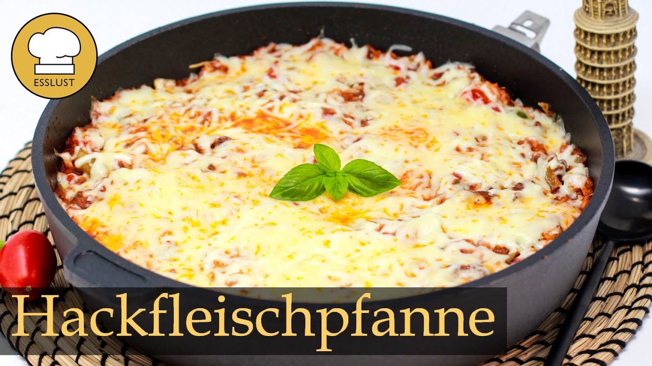 Italienische HACKFLEISCH-REIS-PFANNE
