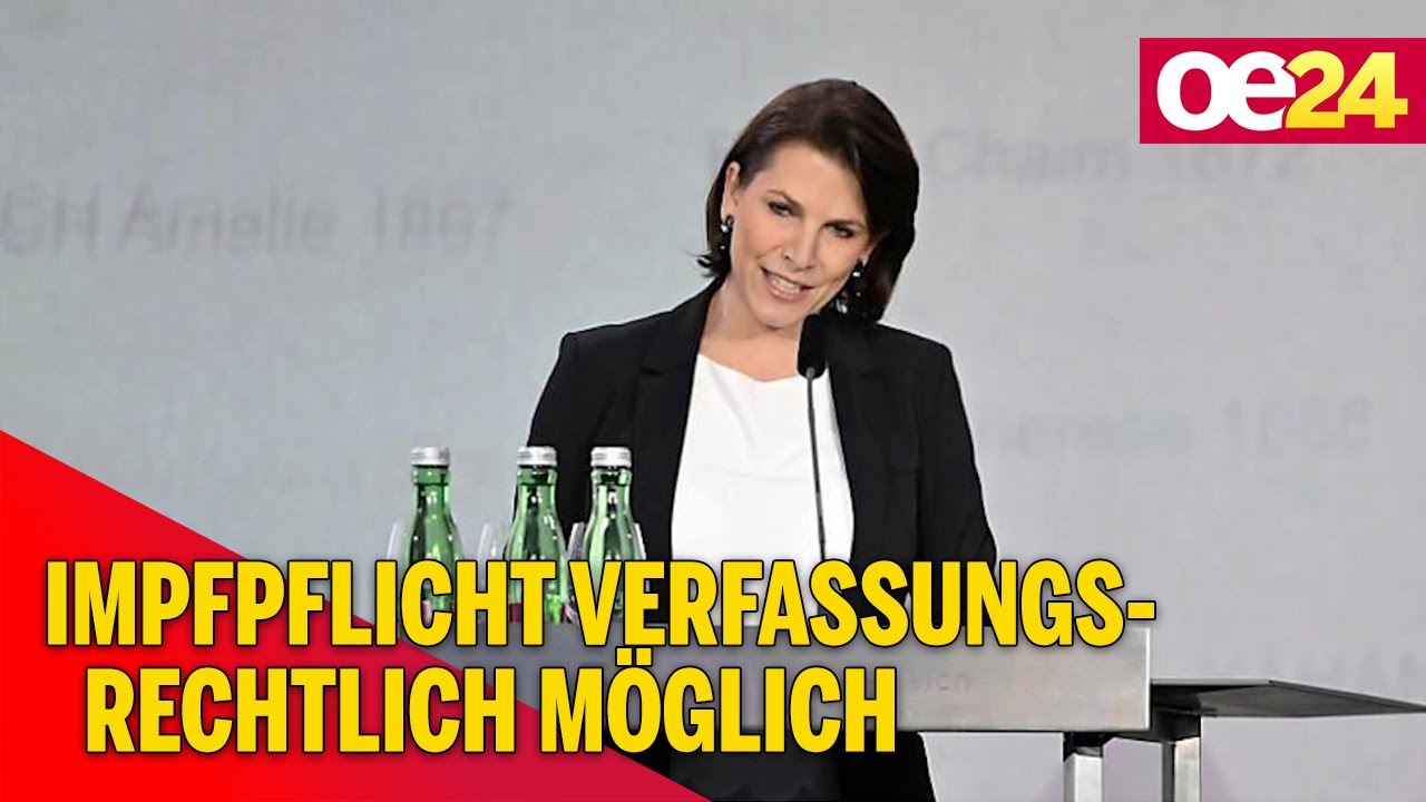 Impfpflicht für Edtstadler verfassungsrechtlich möglich