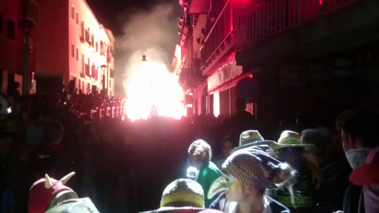 Arribada del Personatge,  Correfoc Fiesta Mayor Castellbisbal 2016