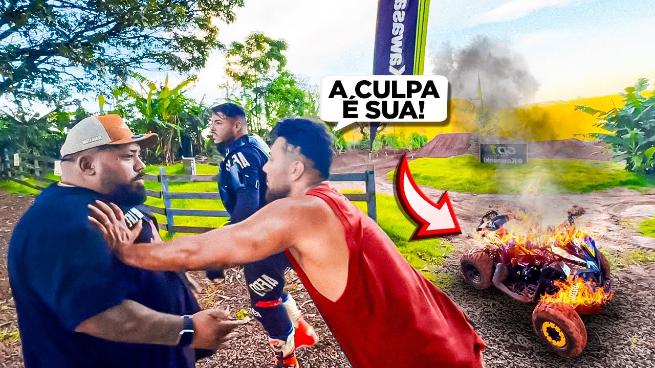 O BOTO DESTRUIU MEU MINI QUADRICICLO!!! * agora quero outro *