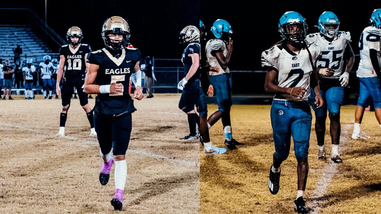 HE SCORED 3 TIMES IN THE FIRST HALF 🤯‼️ Gateway Eagles vs East Lee Jaguars | Highschool 2022