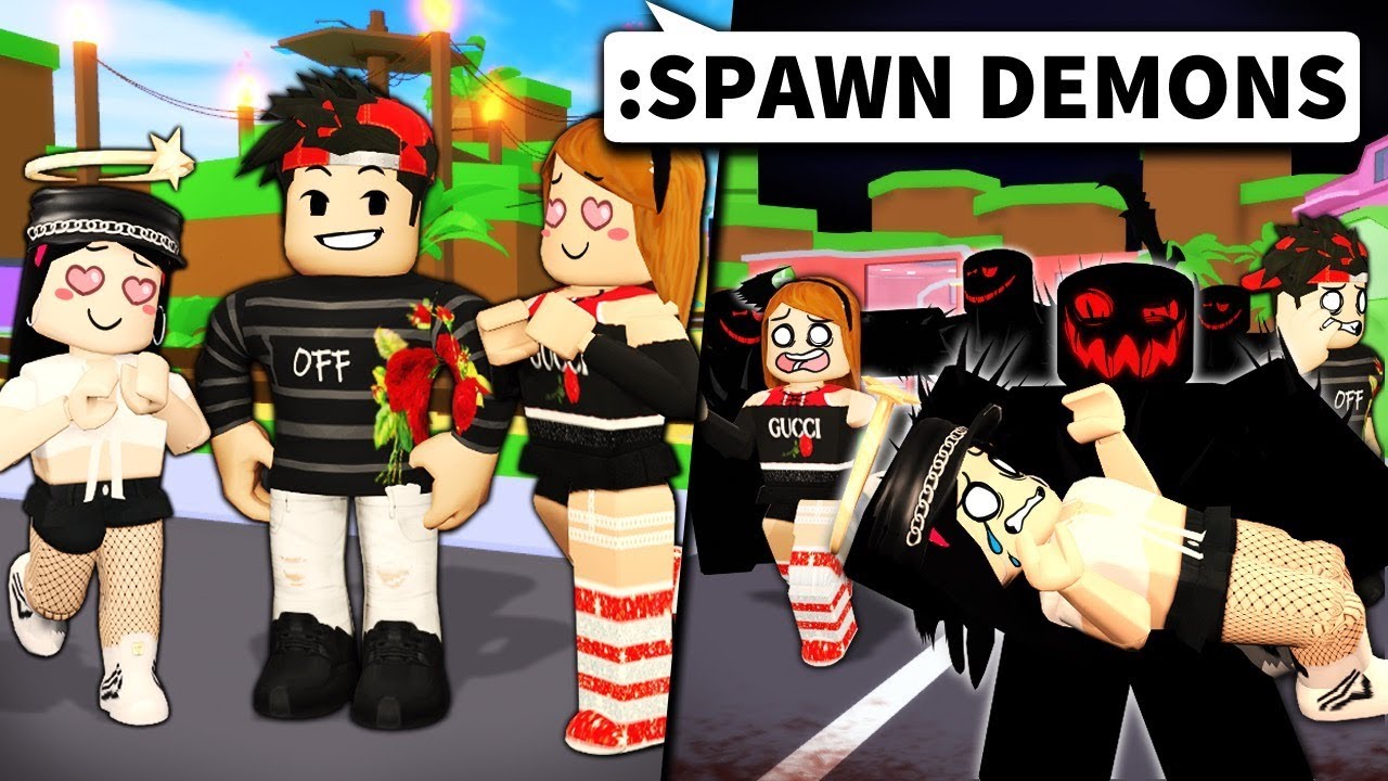 I used Roblox admin to make a DISTURBING APOCALYPSE
