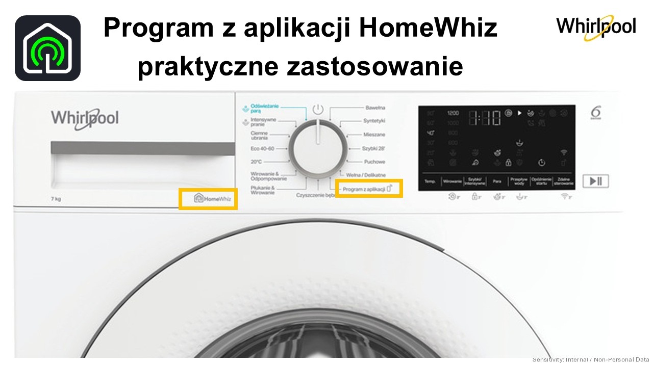 Whirlpool HomeWhiz - praktyczne zastosowanie Programu z Aplikacji