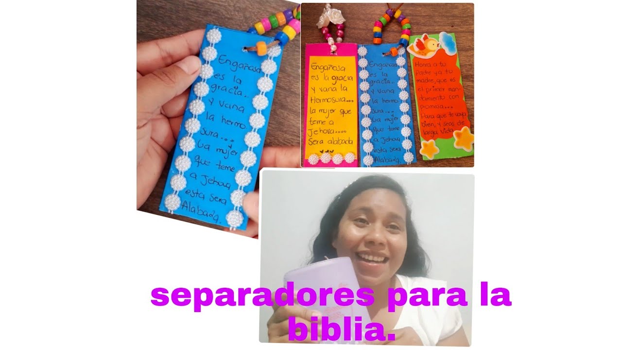 separador para biblia, Facil!!! y económico!!!!😊😊😊