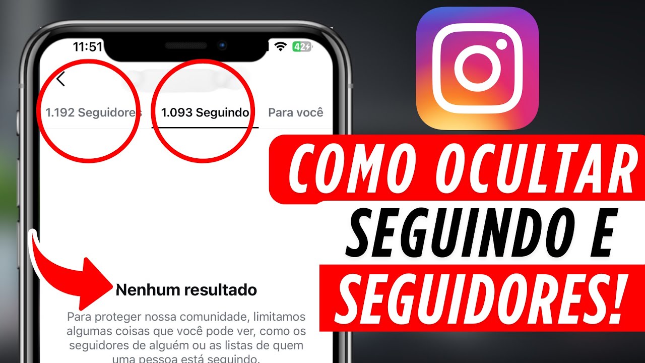 COMO OCULTAR SUA LISTA DE SEGUIDORES NO INSTAGRAM
