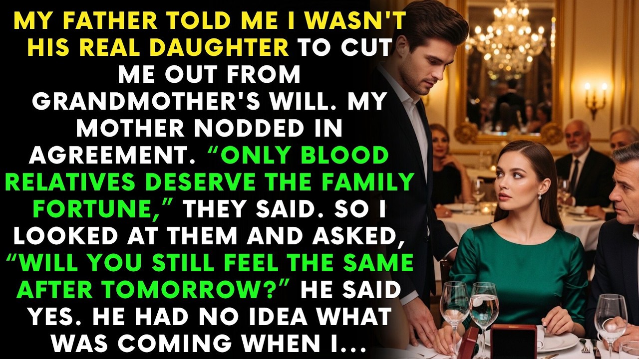 My Father Cut Me Out of the Will, So I Smiled and Left  He Had No Idea What Was Coming Next!