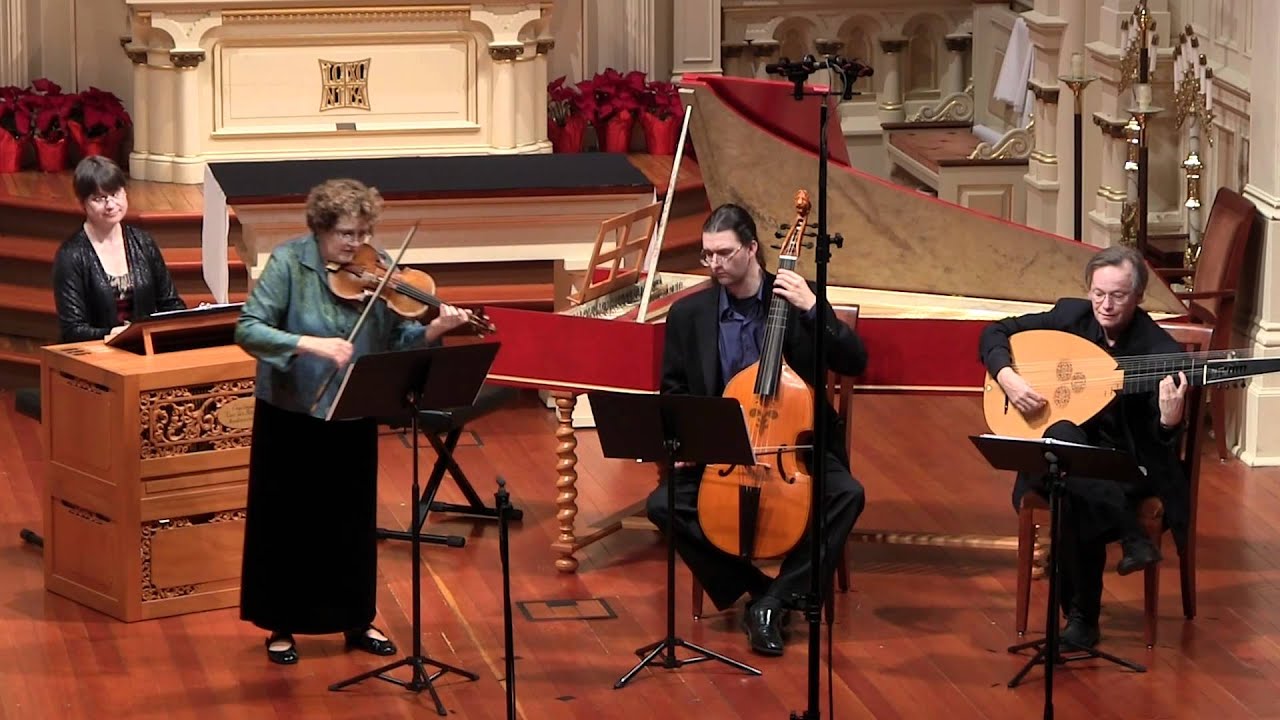 Johann Heinrich Schmelzer: Sonata Quarta; Elizabeth Blumenstock, baroque violin; Voices of Music