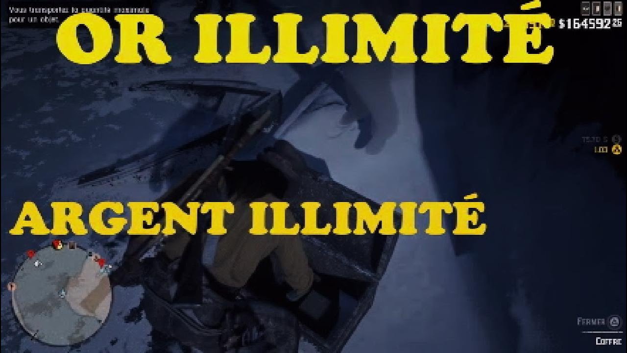 GLITCH ARGENT illimité OR Illimité Red Dead Redemption 2 online