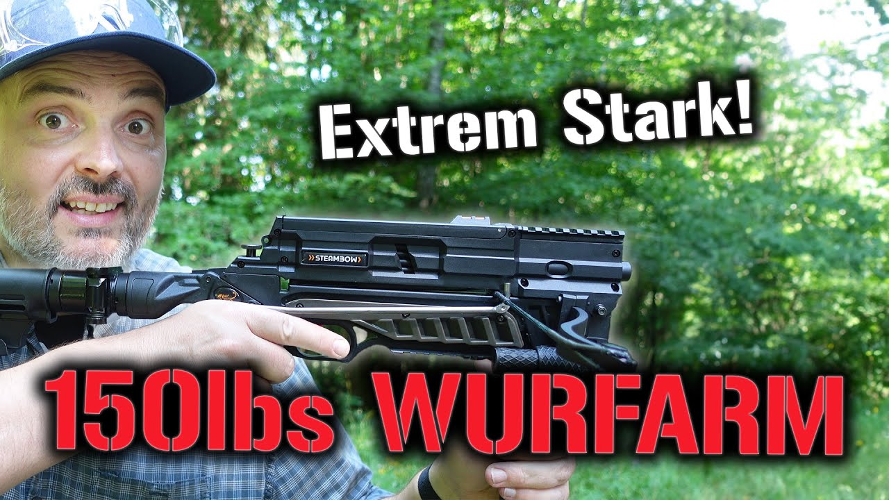 150 lbs Bogen mit Steambow Tactical - Teil 2