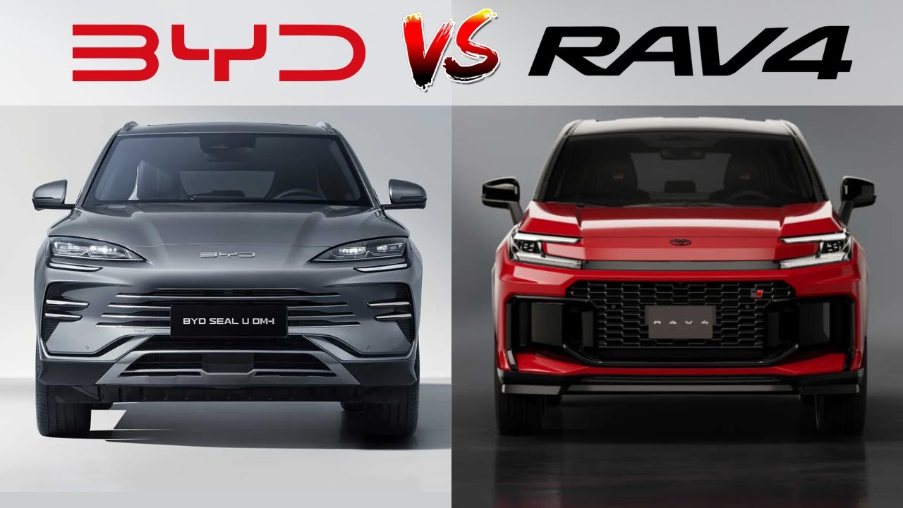 Toyota RAV4 PHEV 2026 года против BYD Seal U DM-i 2026 года | Сравнение лучших гибридных внедорож...