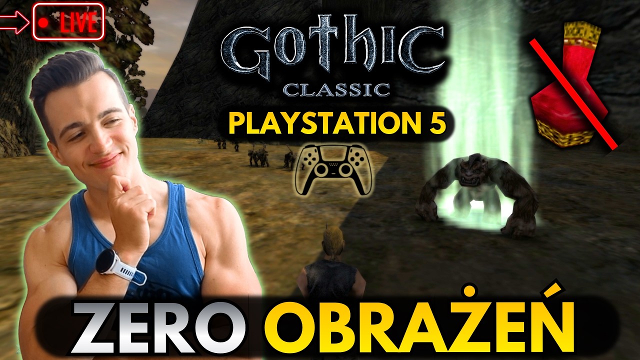 Gothic 🔴 No Hit na PS5 💀 DZIŚ SIĘ UDA? 🍎 ZJEM 25 JABŁEK?