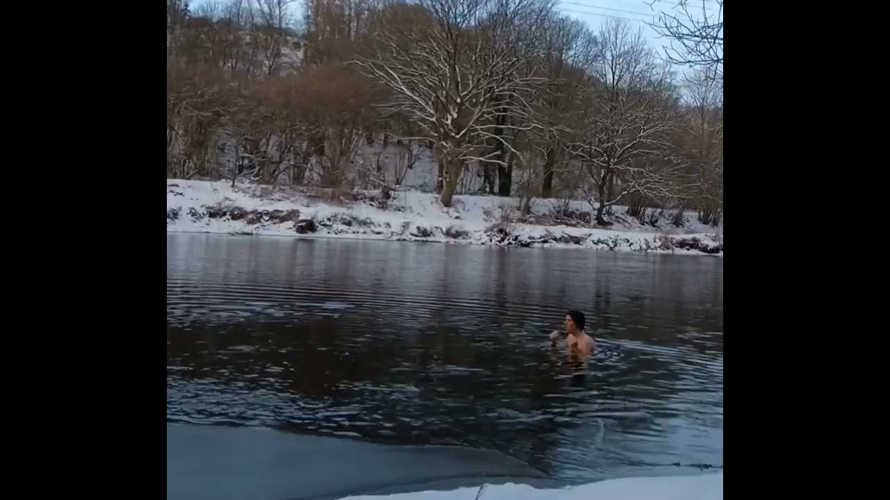 First Ice Bath in 2026
