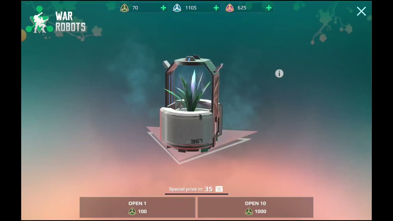 War Robots - 10x Openings of 100 Token (