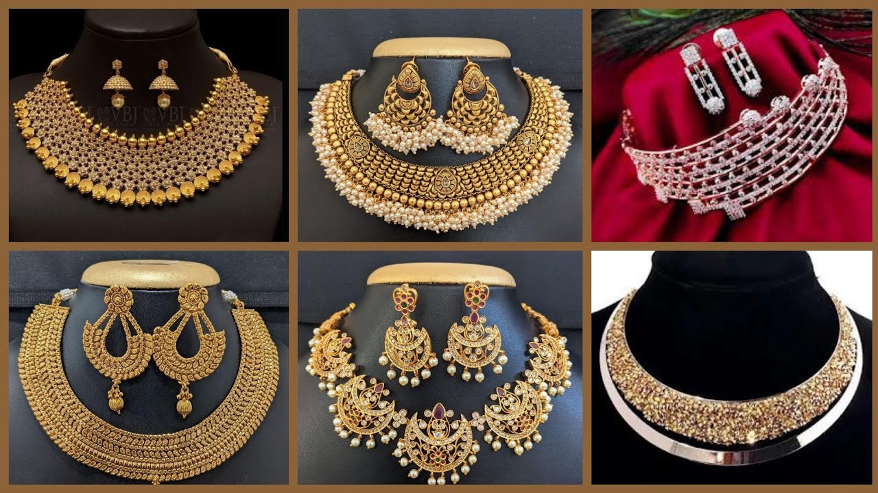 Most demanding and stunning designs of gold necklace ideas