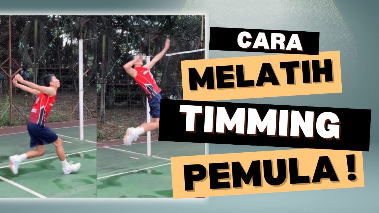 LATIHAN TIMMING VOLI SIMPEL PEMULA | HOW TO PRACTICE VOLLEYBALL TIMMING ??