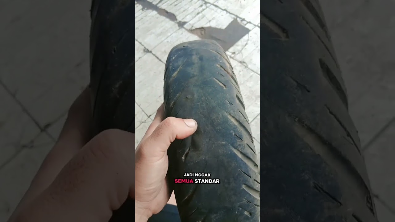 Ban scopy donat kemakan sebelah,sering terjadi karena ini