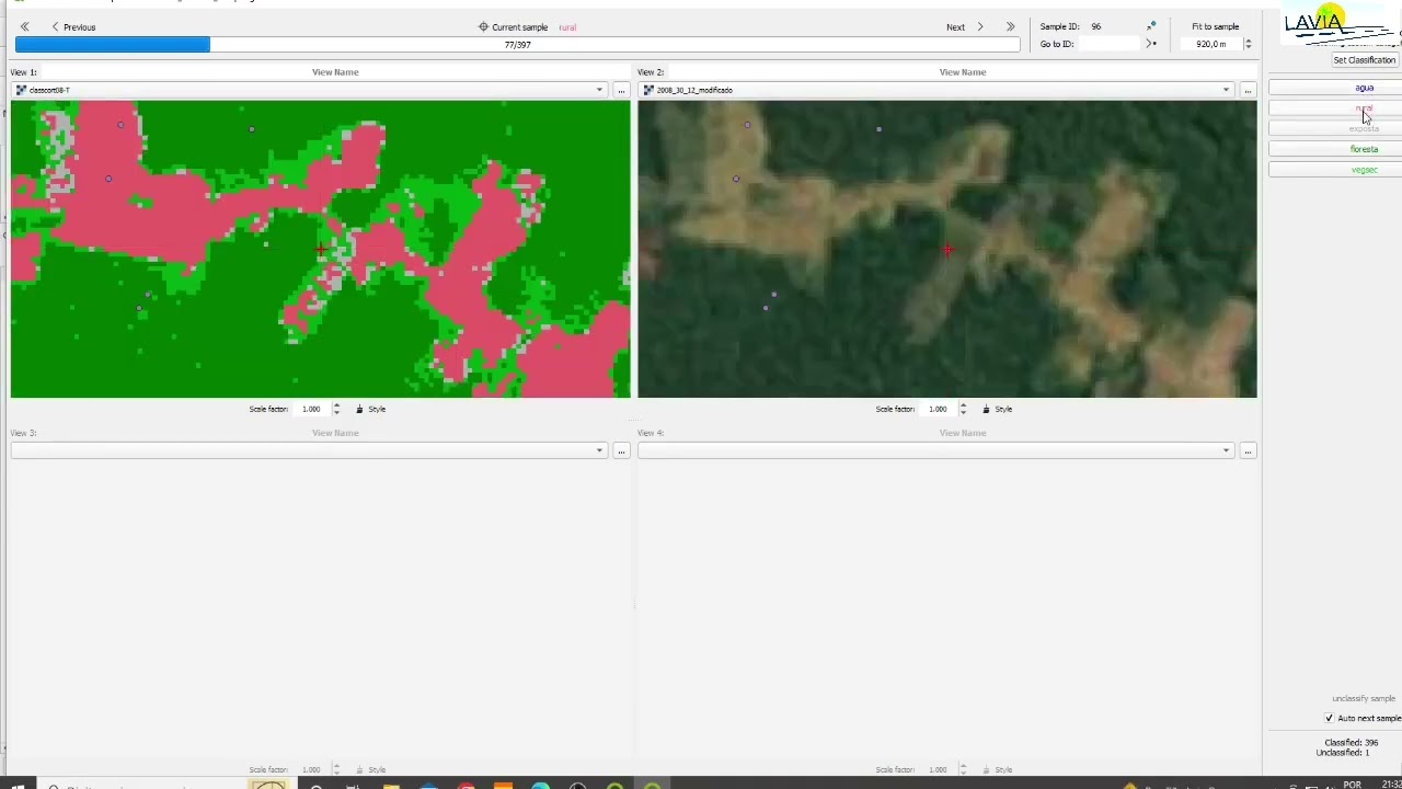 Análise de Acurácia de Classificação no software QGIS