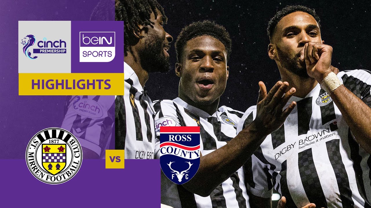 St Mirren v Ross County | Scottish Premiership 23/24 Match Highlights