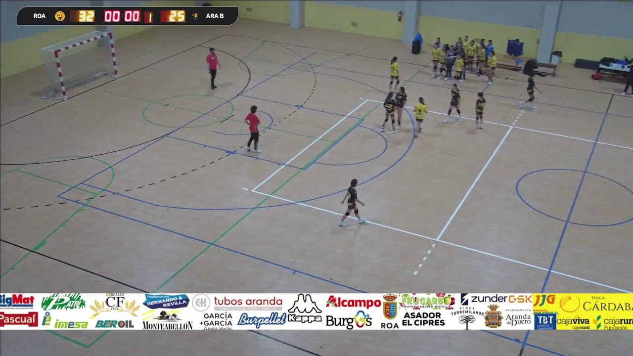 CLÍNICA GARCÍA GARCÍA VDA ROA vs METALPLAST VDA B - POLIDEPORTIVO LOS NOGALES (ROA)  | INFANTIL FEM