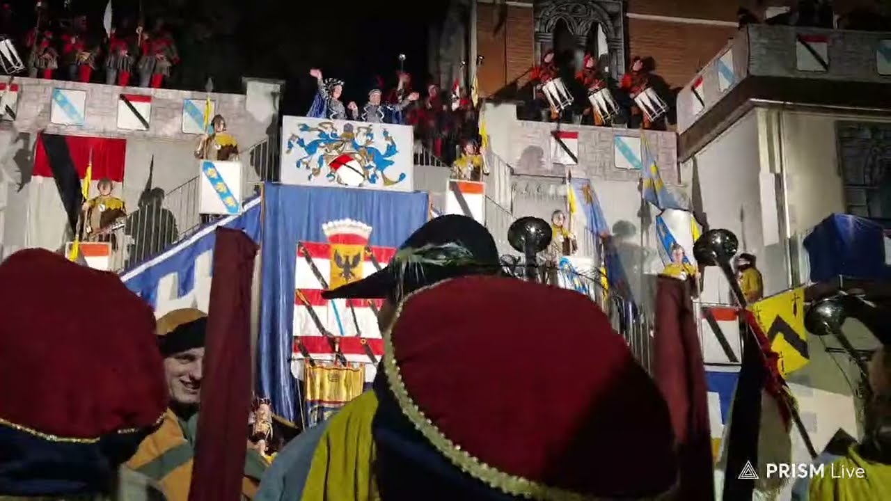 Carnevale storico di Verrès - La 75esima Caterina Mara Ghidinelli e il suo Pierre d'Introd