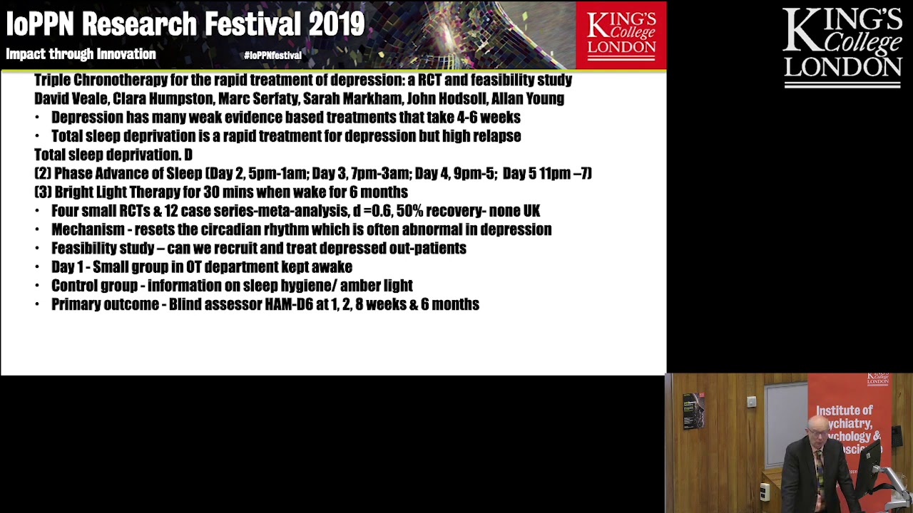 Triple chronotherapy for the rapid treatment of depression