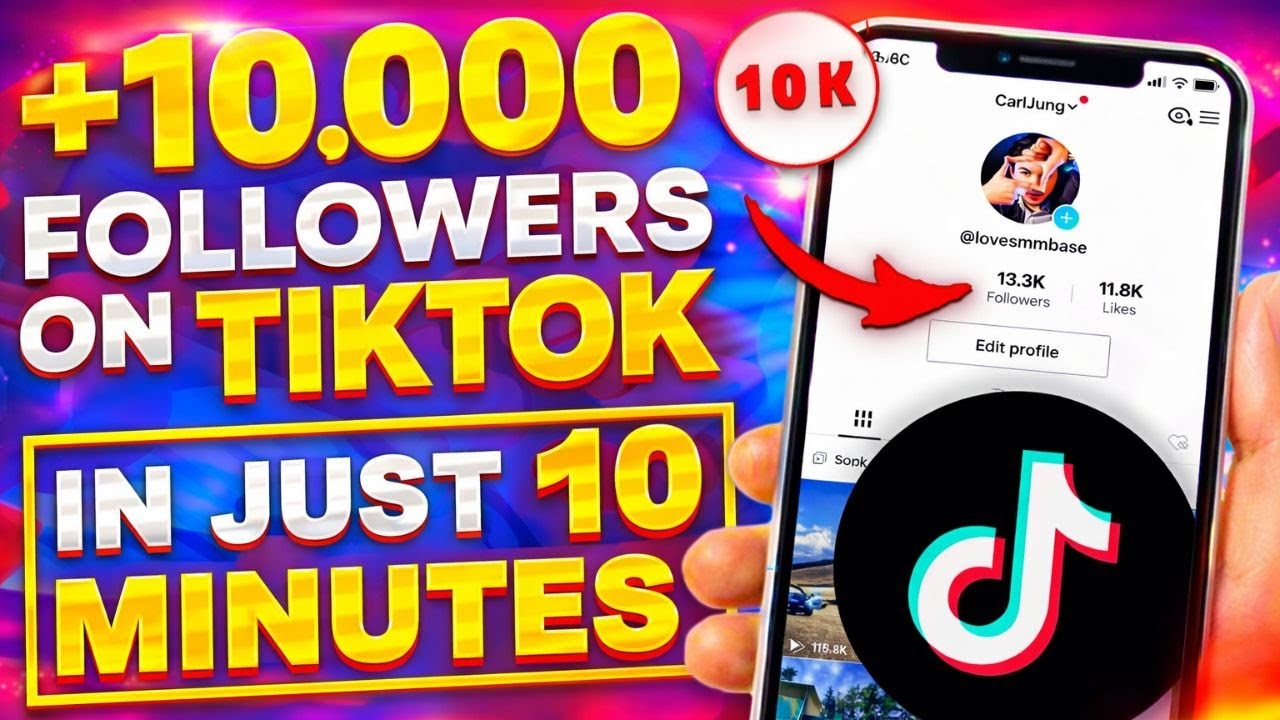 HOW TO GET 10K FREE FOLLOWERS ON TIKTOK IN 10 MINUTES | NEW WAY TO GROW ON TIKTOK 2026
