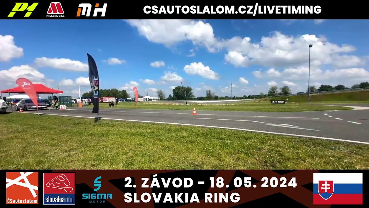 SLOVAKIA RING - 2. ZÁVOD - ČSAUTOSLALOM 2024