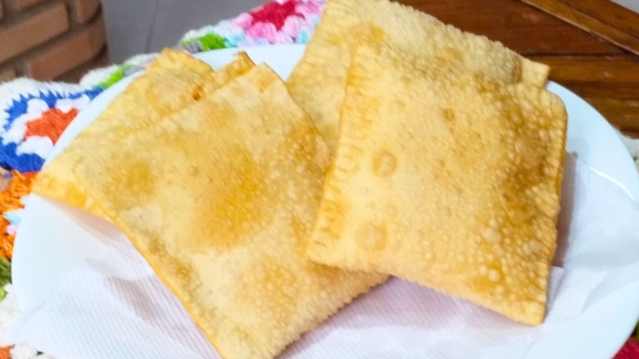 Zero Frustrações 5 Ingredientes, Prepare uma Massa de Pastel Perfeita Descomplicada Sabor Impecável!