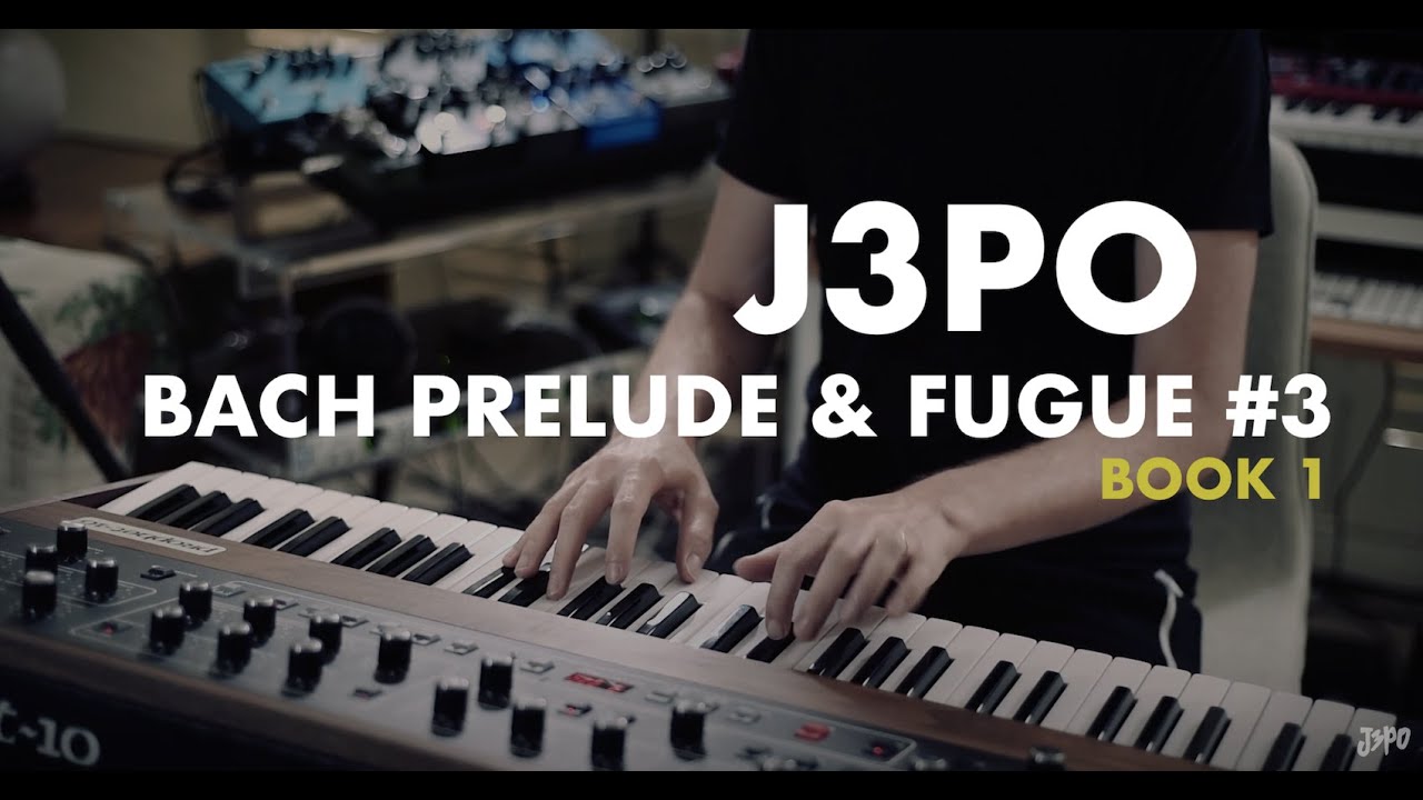 Bach Prelude and Fugue in C Sharp (Book 1) - Julian 