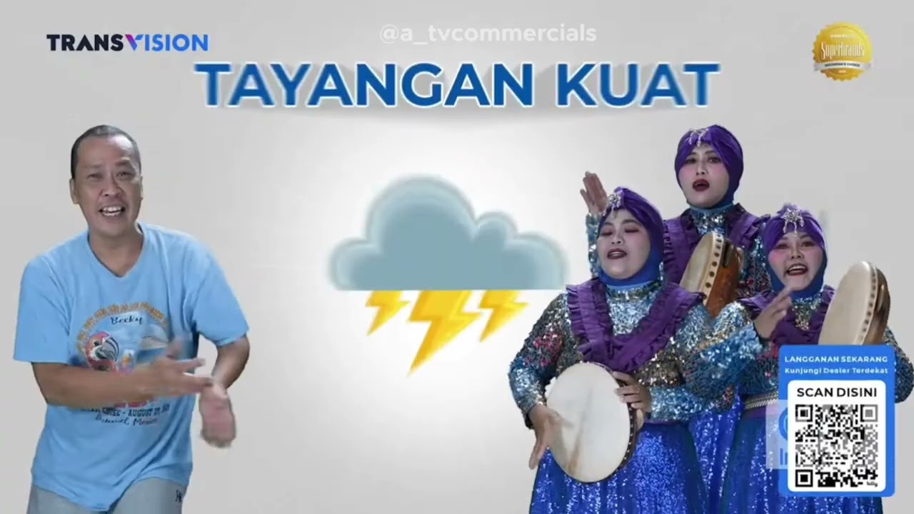 Iklan Transvision - Tayangan Kuat, Harga Hemat #LanjutTeruss (2025)