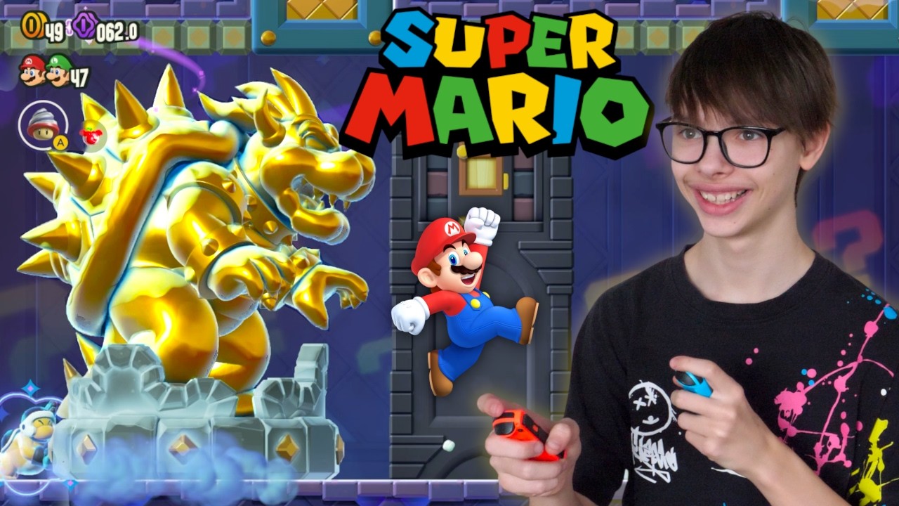 BOWSER chce nas złapać! 📀🐉 #6 - Super Mario Wonder!