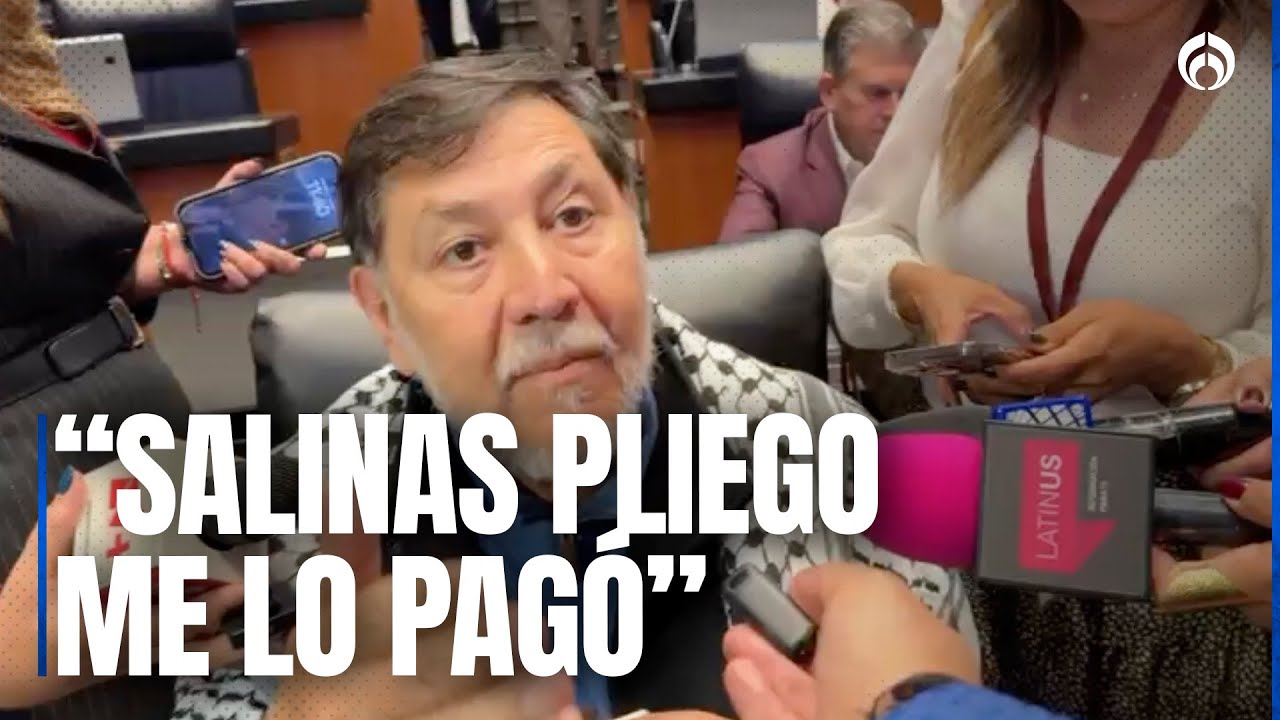 Noroña se calienta por cuestionamientos sobre vuelo en avión privado