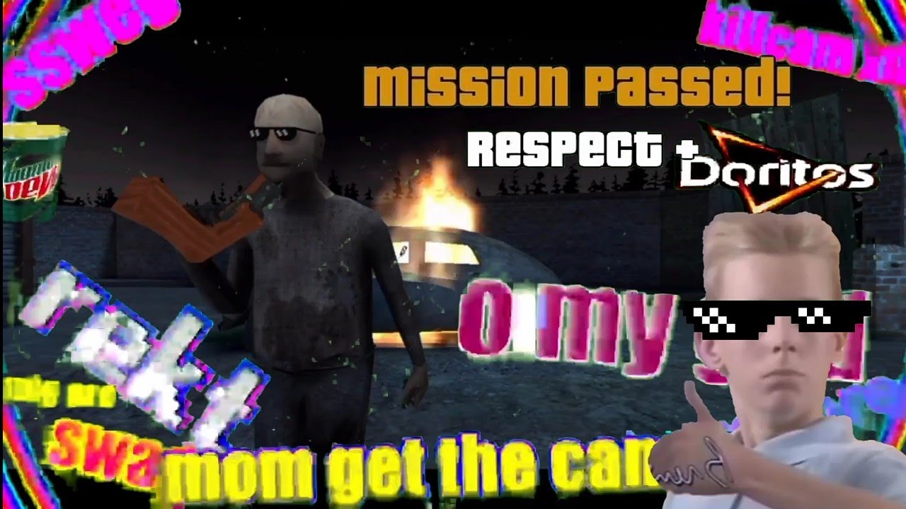 O grandpa usou o óculos da zueira (granny 3 da zueira)