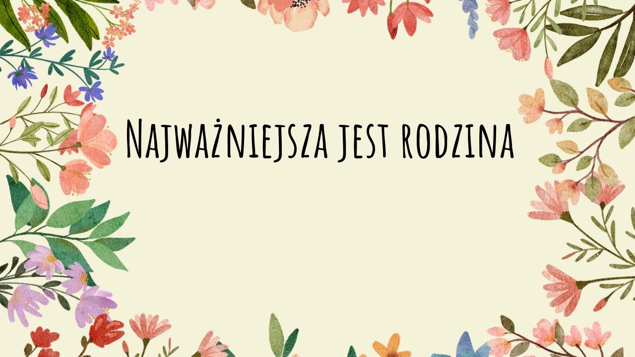 NAJWAŻNIEJSZA JEST RODZINA - piosenka na Dzień Mamy i Taty - Trelikowo - Piosenki dla dzieci