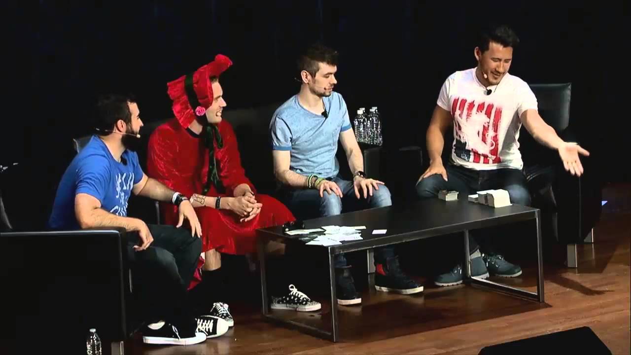 PAX Prime 2015:  People Doing Panels (Markiplier - PewDiePie - CinnamonToastKen - Jacksepticeye)