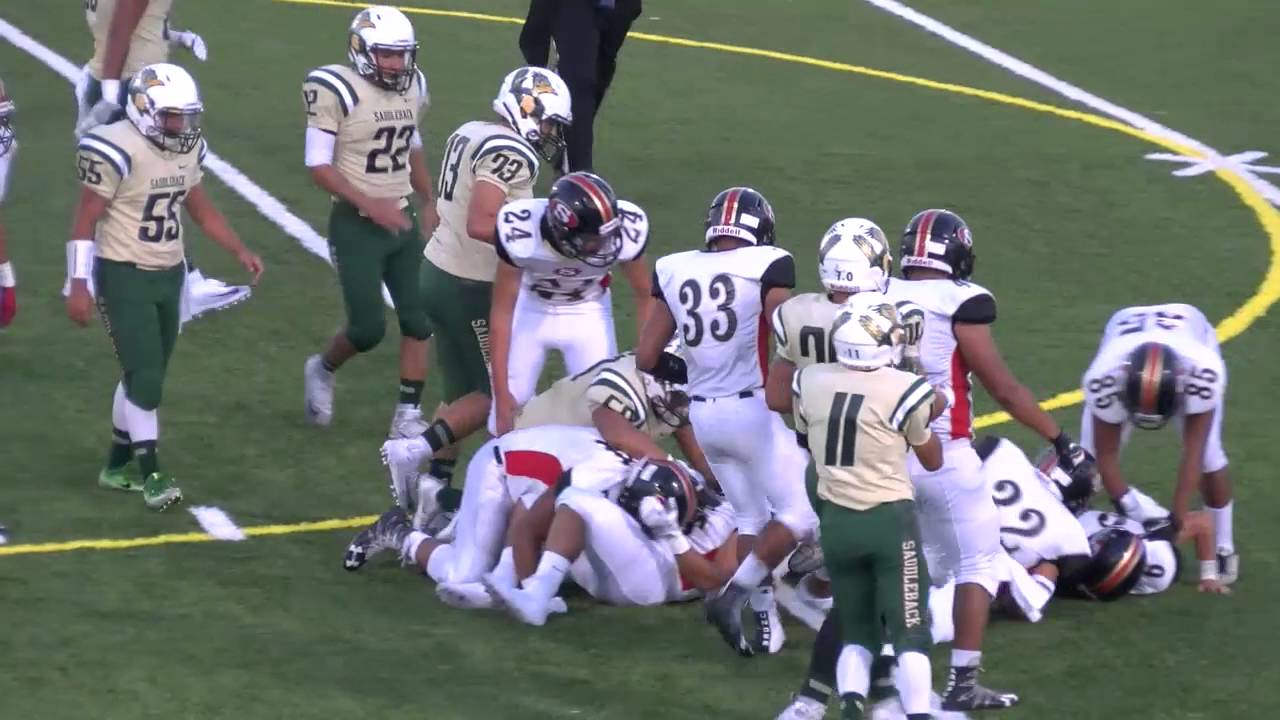 Segerstrom HS vs Saddleback HS Football 2016 Part 1
