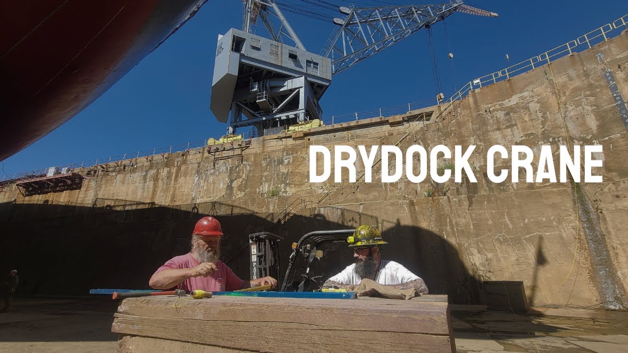 The Crane: Drydock No 3 at the Philadelphia Navy Yard
