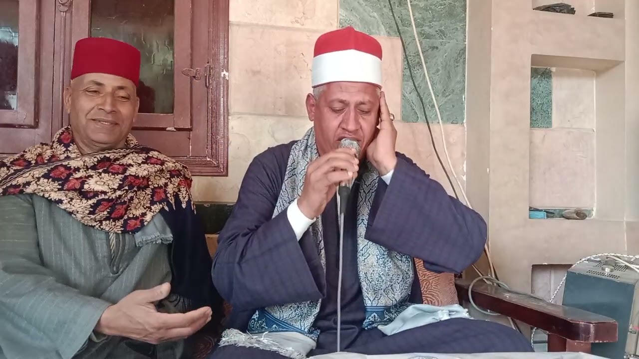 وليد القاضى يبدع ويتألق فى الذكرى السنوية الثانية عشرة للحآج عابدين مرعى محمد أبوزيدمساعد رحمه الله 