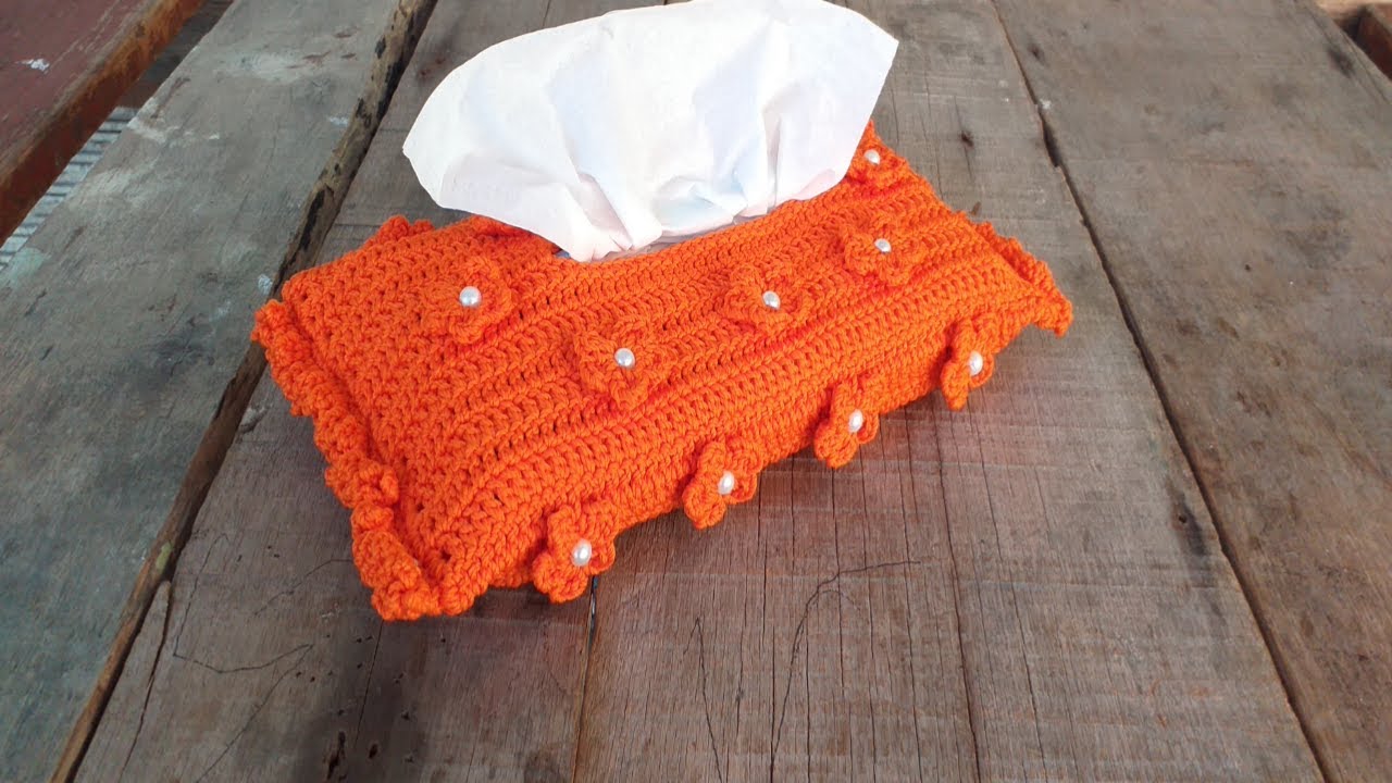 Crochet//Tissue Pouch Cover/Tissue cover